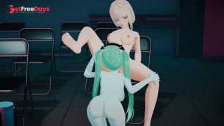 [GetFreeDays.com] Lucy e Rebecca de cyberpunk, bucetas meladas, molhadas de prazer intenso,sexo lsbico, 18 Hentai 3D Sex Film October 2022-3