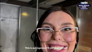 Eva Soda - Spied On A Hot Stepmom In The Shower And Cum In Her Pussy Full HD-0