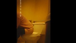 Toilet Indoor – College girls toilet on voyeur -4