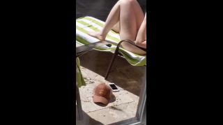 online video 46 not-sil-tanning-in-backyard-1 - hidden camera - webcam -3