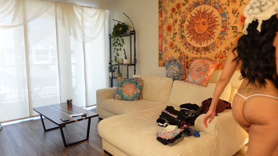 Sizzling Lani Lust Solo Scene While Step Mom Cleans Up