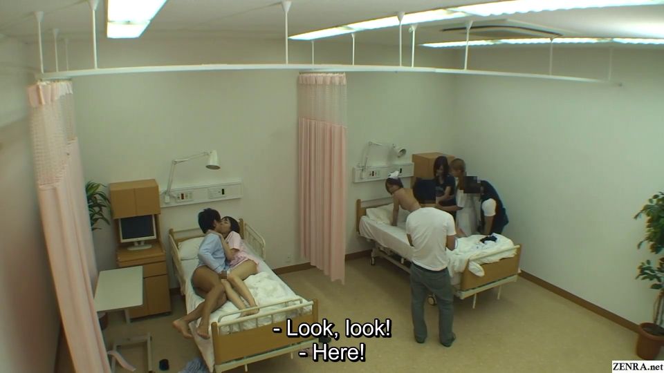 Japanese CMNF Naked Hospital Prank TV Show