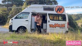 [GetFreeDays.com] Picked Sexy Slut From Streets In A Van And Fucked Her Roadside In Public Sex Video April 2023-1