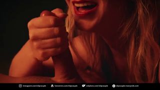 Sloppy Perfect Girl gives a Deep Blowjob with lots of Spit  Sensual ASMR-6