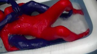 dlzts-175 - Slimy Lotion Zentai SEX-0