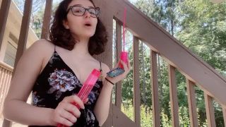 Onlyfans - Leana Lovings - leanalovingsLightening up the day with bubbles on a clear and windy day - 07-05-2020-0