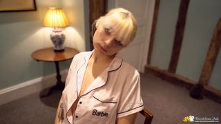 online video 42 DownBlouse Jerk - Cute Pink Pyjamas, femdom hotwife cuckold interracial on femdom porn -3