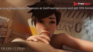 [GetFreeDays.com] Tracer Trying Hard to Give the Best Blowjob Overwatch Grand Cupido Porn Film February 2023-6