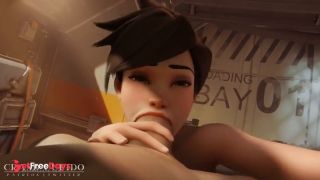 [GetFreeDays.com] Tracer Trying Hard to Give the Best Blowjob Overwatch Grand Cupido Porn Film February 2023-7