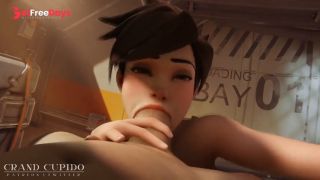 [GetFreeDays.com] Tracer Trying Hard to Give the Best Blowjob Overwatch Grand Cupido Porn Film February 2023-9