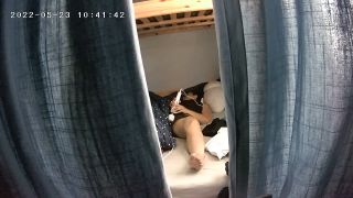 Horny girl masturbating with hitachi till orgasm on the bed - Amateur-2