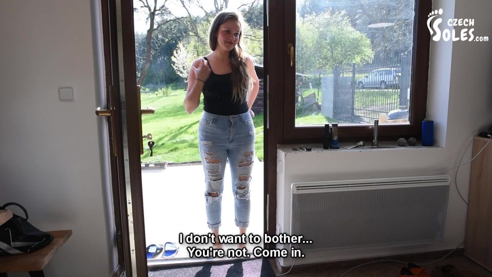 online adult video 13 slim fetish Czech Soles – College girl with long toes hitchhiking foot worship, foot fetish on feet porn