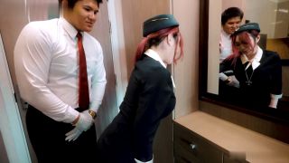 Shen Nana, Zhang Yunxi - Stewardesss Hunting after Abstinence. Full HD 1080p - Big tits-1