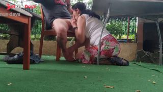 [GetFreeDays.com] Horny woman sucks big cock under the table Porn Clip October 2022-6