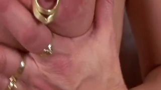 Blonde DD-cup Tits And 13 Pussy Piercings - Marina Rene-4