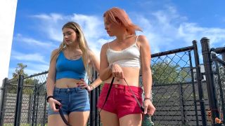 London and Kody Evans Humiliate The Boy the Doggy Park Femdom Puppy Play (Femdom porn)-3