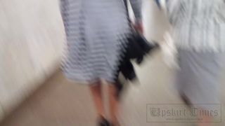 Upskirt-times.com- Ut_3472 The girl in a long striped dress. I managed to make good upskirt footage her...-1