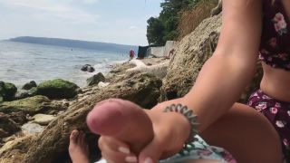 Aryaholes Adventurescouple - Guy Caught Us People Watching Beach Sex ...-1