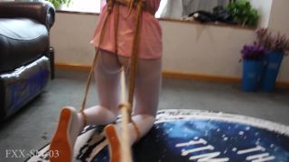 fan xiao xiao BDSMFXX-SM-03 走绳这种酷刑 站着走是不是有点对酷刑二字不大尊重？-2
