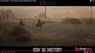 [GetFreeDays.com] Arthur Morgan - A Bar Song ft. Lenny Official Music Video REACTION Sex Film April 2023-6