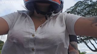 Public  Didi's Customer Hops In No Bra Fuck Video-3