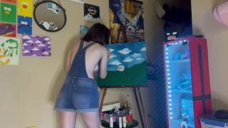 Sweetie Moth - Moth paints their canvas-1