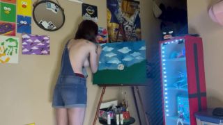 Sweetie Moth - Moth paints their canvas-6