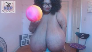 Norma Stitz Gigantomastia Breasts Beach Ball Practice - (Big Tits porn)-8