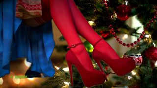 online adult clip 5 mud fetish DommeTomorrow – HOLIDAY HEELS, joi on pov-2