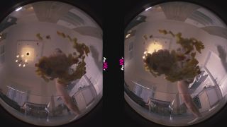 [VR] Facesitting and Crushing Fruit with Pussy and Feet-9