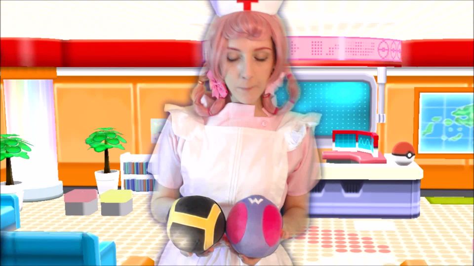 Pokemon nurse joy lays eggs Cosplay