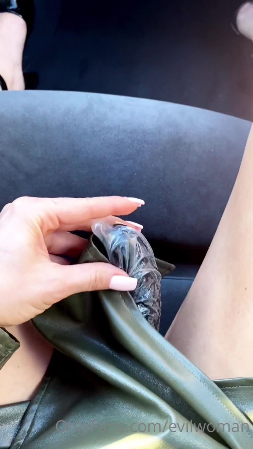 Evil Woman - Friday surprise - Public strapon clip Video ...