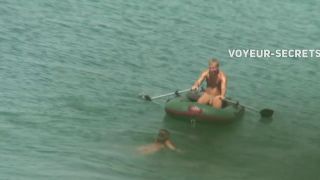 Gorgeous nudist girl falls off a boat-6