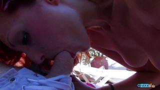 Big Booty Redhead Bounces On A Hard Cock After Deepthroating-1