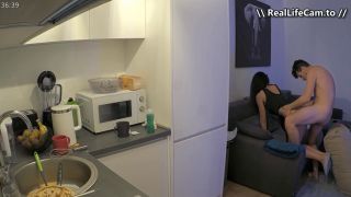 Reallifecam - Adeline And Markus Have Hot Fingering In Kitchen Sex On Sofa In Livingroom 07.08.2025 644P - Amateur-0