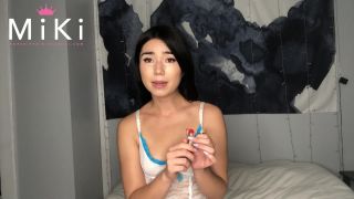 adult xxx video 48 Princess Miki - Sissy training: makeup and cock sucking lessons on femdom porn lycra fetish-2