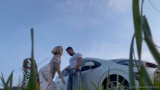 Busty French Wife Cheating With Lover In Outdoor (Hot Babes) Faustine Perdrix-1