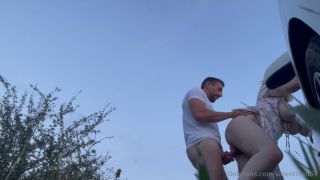 Busty French Wife Cheating With Lover In Outdoor (Hot Babes) Faustine Perdrix-4