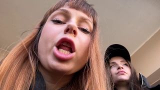 Petite Princess FemDom Mistress Kira and Mistress Sofi Double POV Spitting And (Fetish porn)-2