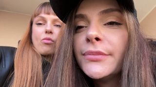 Petite Princess FemDom Mistress Kira and Mistress Sofi Double POV Spitting And (Fetish porn)-9