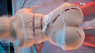 Cum Flood Alert Dildo Filling Me until I Cant Stop Screaming-3
