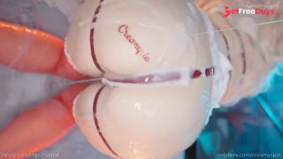 Cum Flood Alert Dildo Filling Me until I Cant Stop Screaming-9