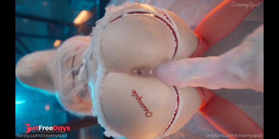 Cum Flood Alert Dildo Filling Me until I Cant Stop Screaming