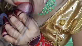 Lalitabhabhi - Beautiful Village married bhabhi house blowjob Hindiaudio with fucking step brother indian Village b-5