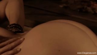 18-25 Sleek and Sexy Indian Beauty Oiled Up-9