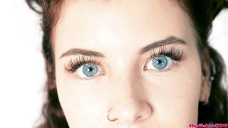 adult clip 27 HumiliationPOV – Stare Into My Eyes My Addicted Gooner While I Wipe Your Brain Away | eye fixation | femdom porn the nylon leg fetish store-9