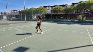 Daring Kiara - Naked Tennis.-2