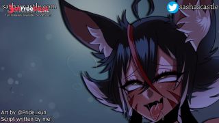 SFW ASMR Spending The Night With A Wolf Girl Ninja F4M Roleplay-5