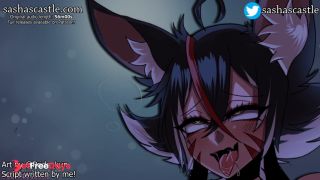 SFW ASMR Spending The Night With A Wolf Girl Ninja F4M Roleplay-7