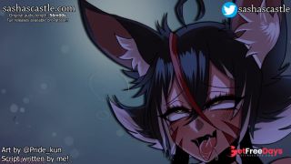 SFW ASMR Spending The Night With A Wolf Girl Ninja F4M Roleplay-8
